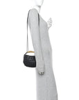 Nappa Intrecciato Mini Sardine Bag Black
