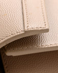 Grain De Poudre Monogram Cassandra Chain Wallet  Dark Beige