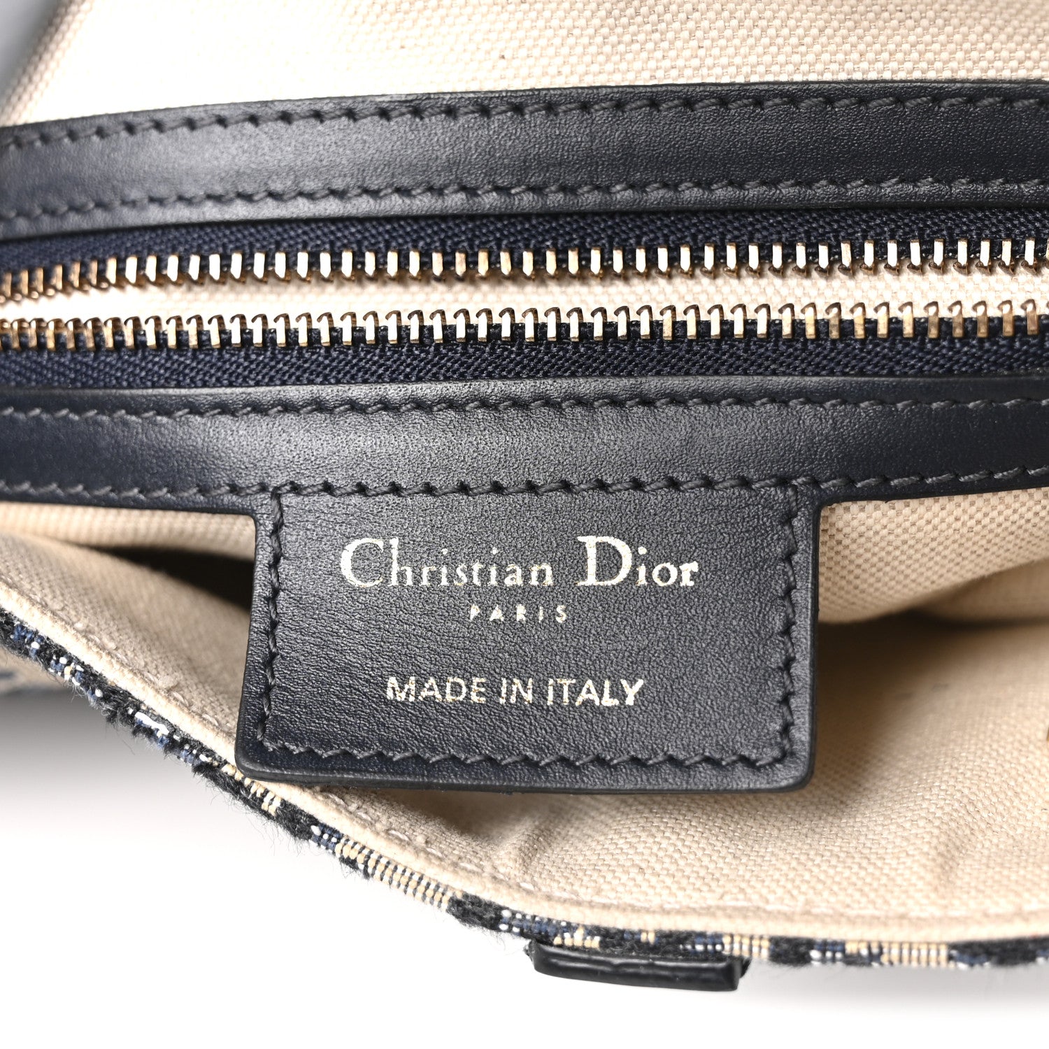 Oblique Saddle Bag Blue