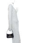 Smooth Calfskin Le 5 A 7 Mini Hobo Black