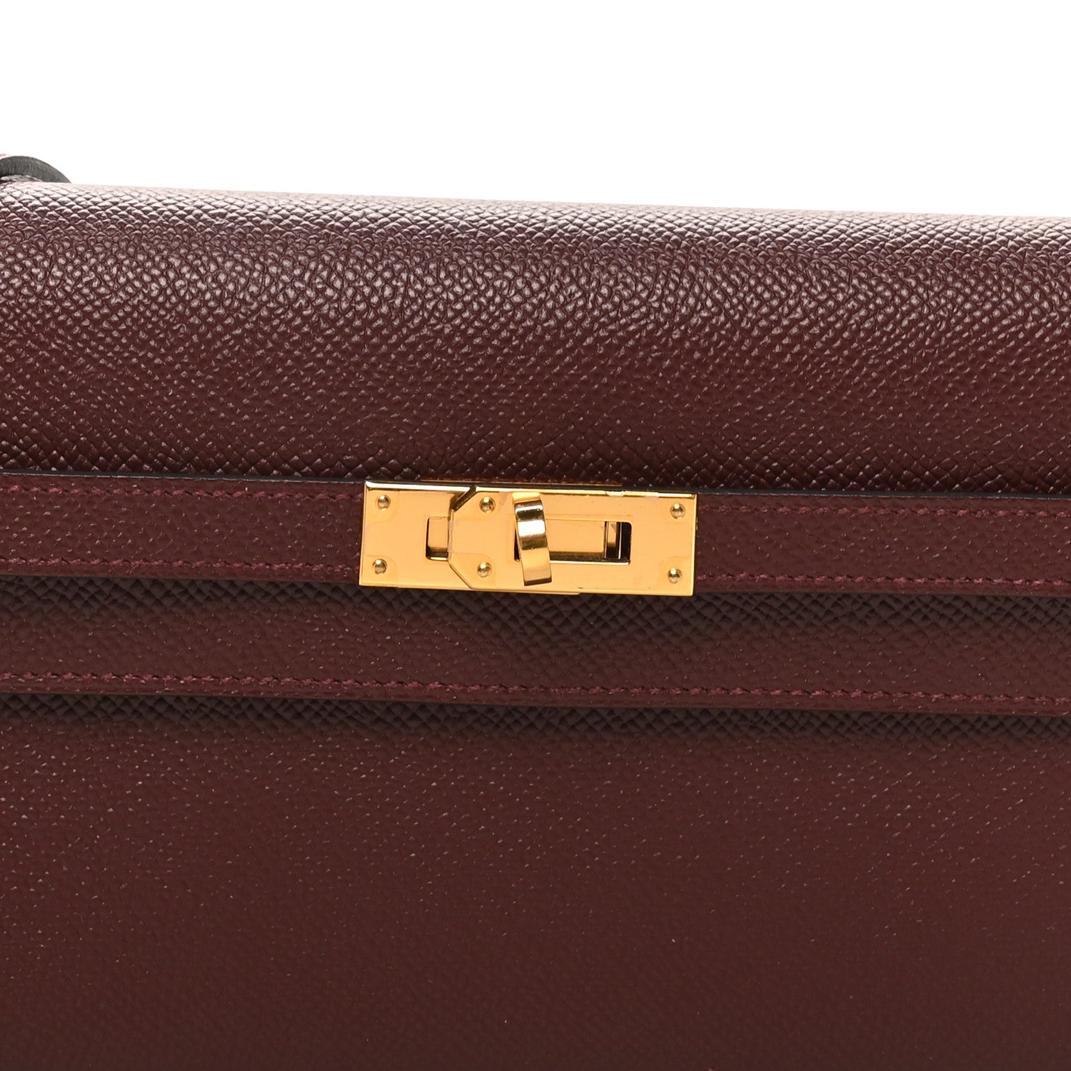 Epsom Kelly Wallet To Go Rouge Sellier