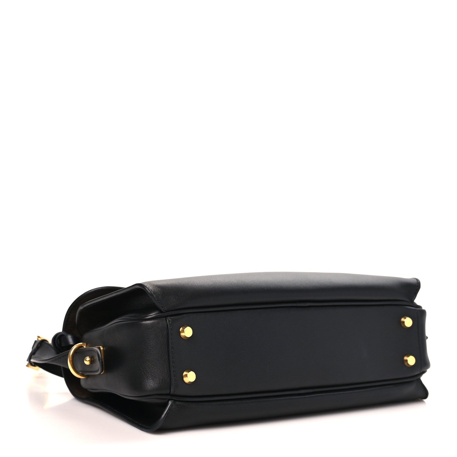 Smooth Calfskin Medium Le 7 Shoulder Bag Black