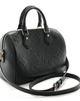 Empreinte Monogram Giant Speedy Bandouliere 25 Black