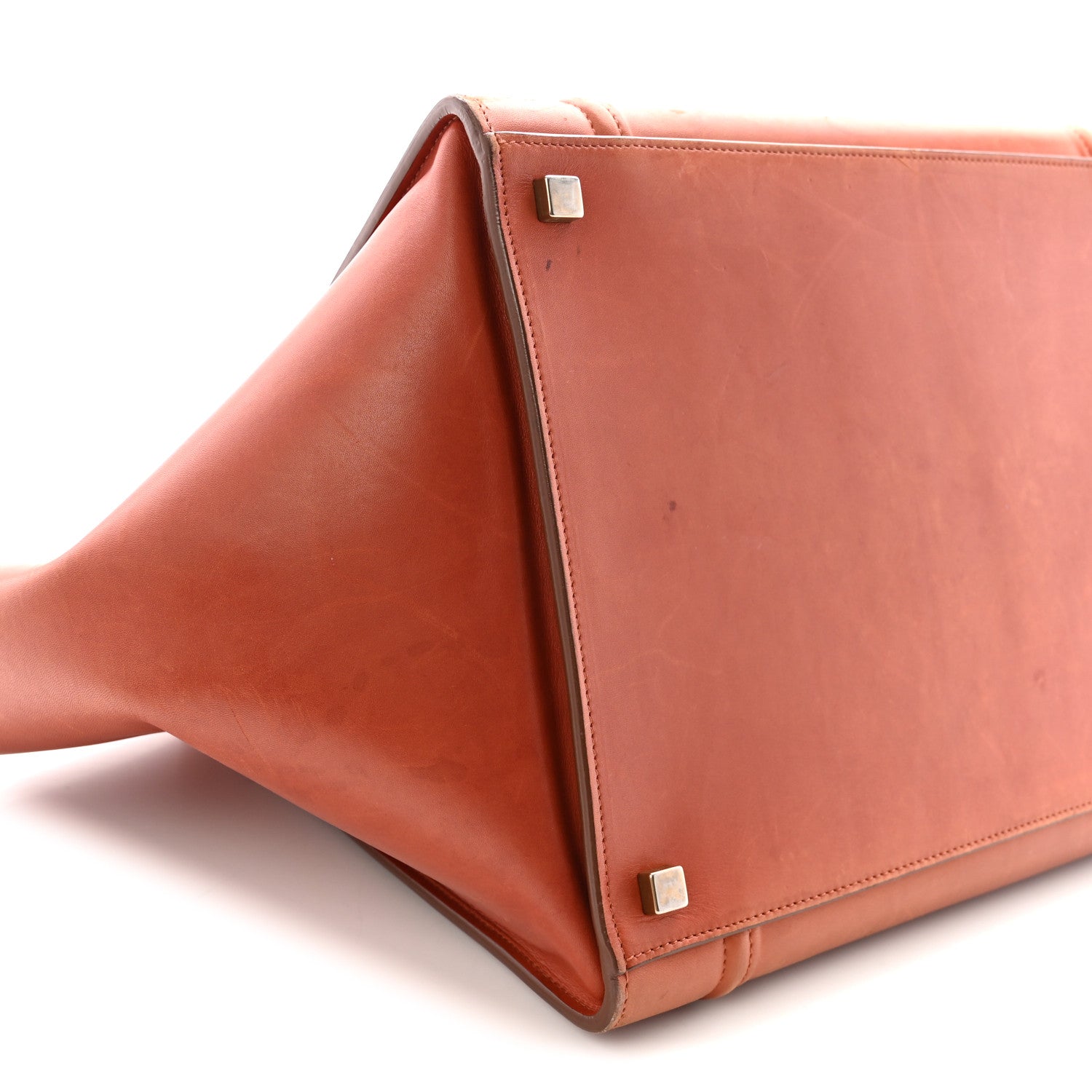 Natural Calfskin Medium Phantom Luggage Brick
