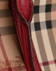 Haymarket Check Small Salisbury Tote Military Red