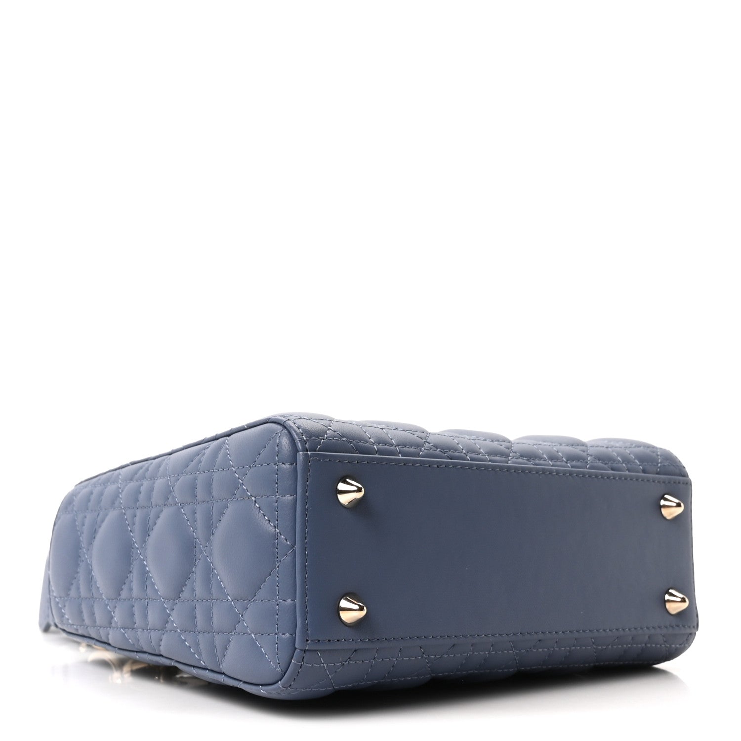 Lambskin Cannage Small My ABCD1OR Lady D1OR Blue