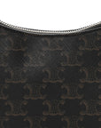 Triomphe Canvas Calfskin Ava Shoulder Bag Tan
