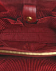 Vitello Elite Regular 2Jours Tote Rosso Scuro Ciliegia