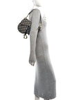 Oblique Saddle Bag Blue