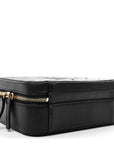 Caviar Quilted Medium CC Filigree Vanity Case Black