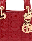 Patent Cannage Mini Lady D1OR Red