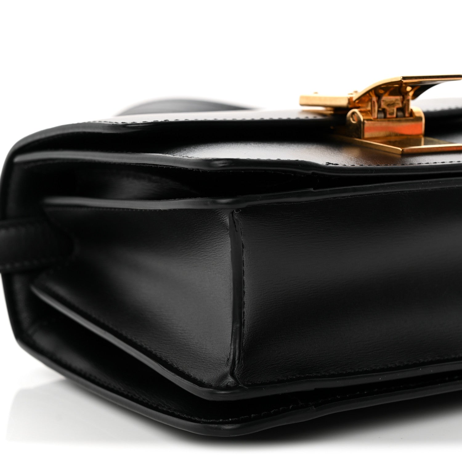 Box Calfskin Small Classic Box Flap Bag Black