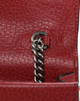 Calfskin Super Mini Dionysus Shoulder Bag Hibiscus Red