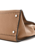Cuoio Romano Selleria Bi-Color Large Peekaboo Iconic Satchel  Mou Deserto