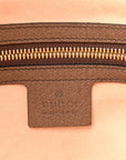 GG Supreme Monogram Medium Ophidia Shopping Tote Brown