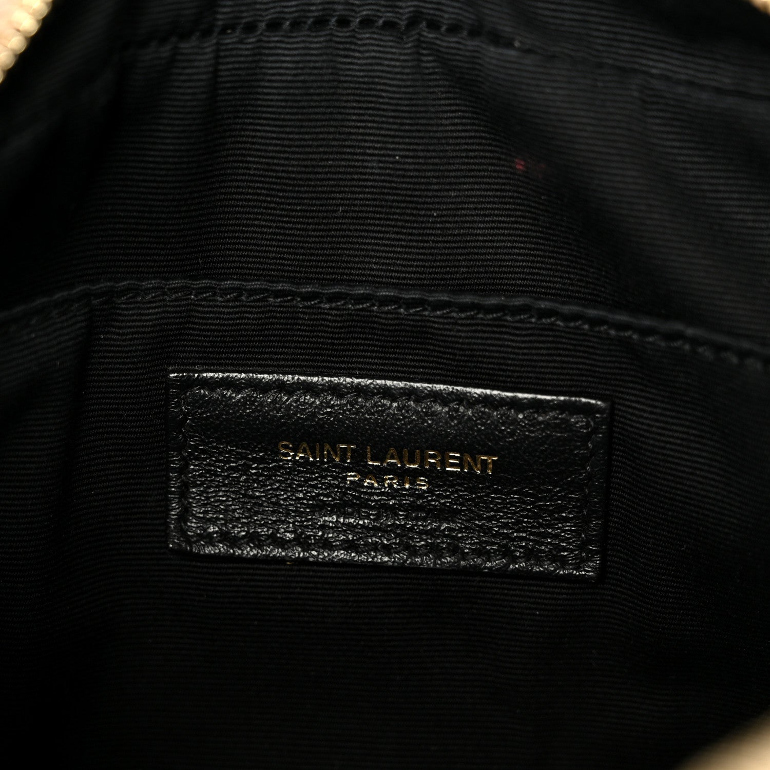 Calfskin Matelasse Monogram Lou Camera Bag Dark Beige