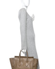 Smooth Calfskin Mini Luggage Camel