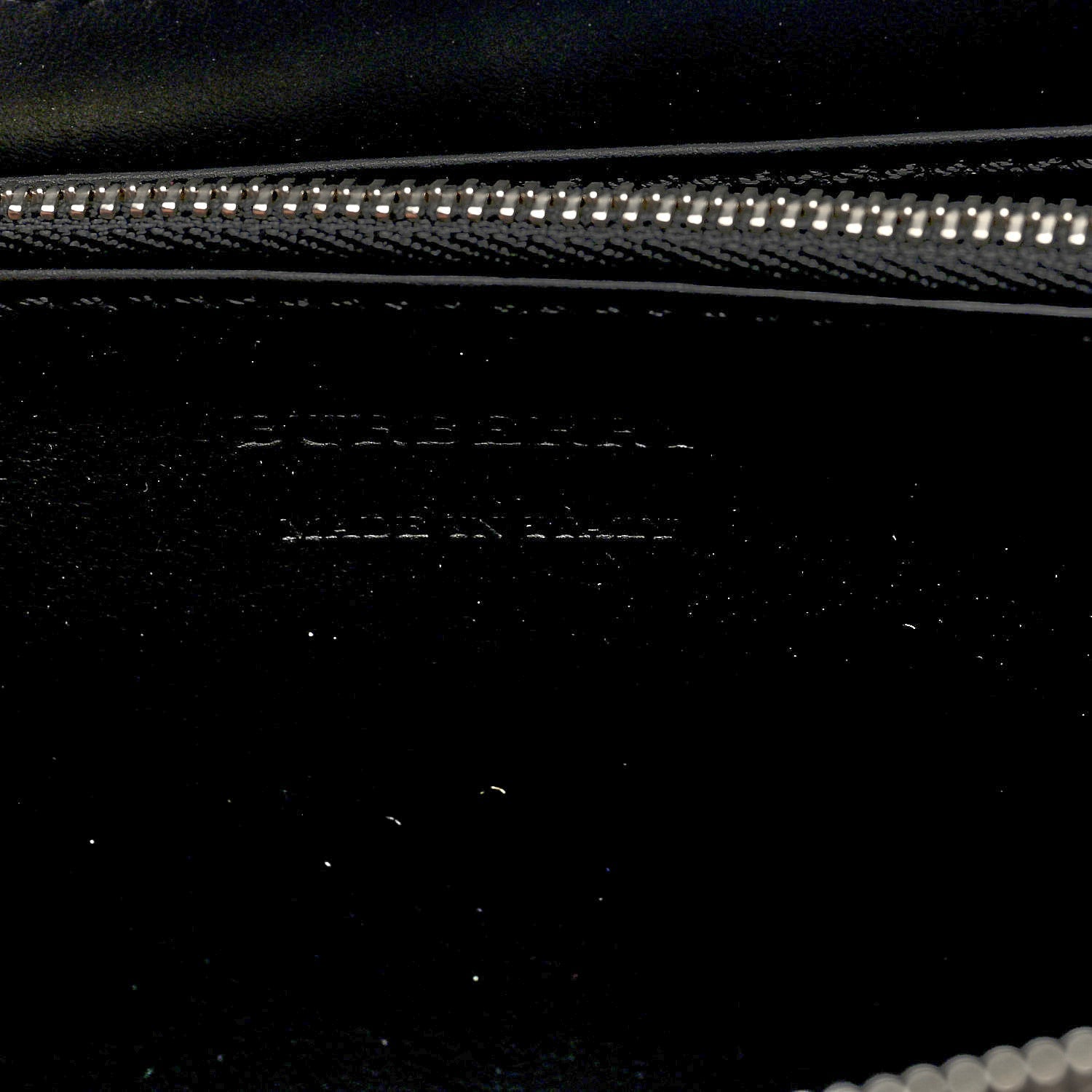Grainy Calfskin House Check Snakeskin Elmore Zip Around Wallet