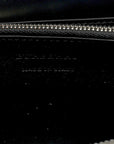 Grainy Calfskin House Check Snakeskin Elmore Zip Around Wallet