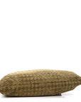 Suede Intrecciato Large Hop Mud