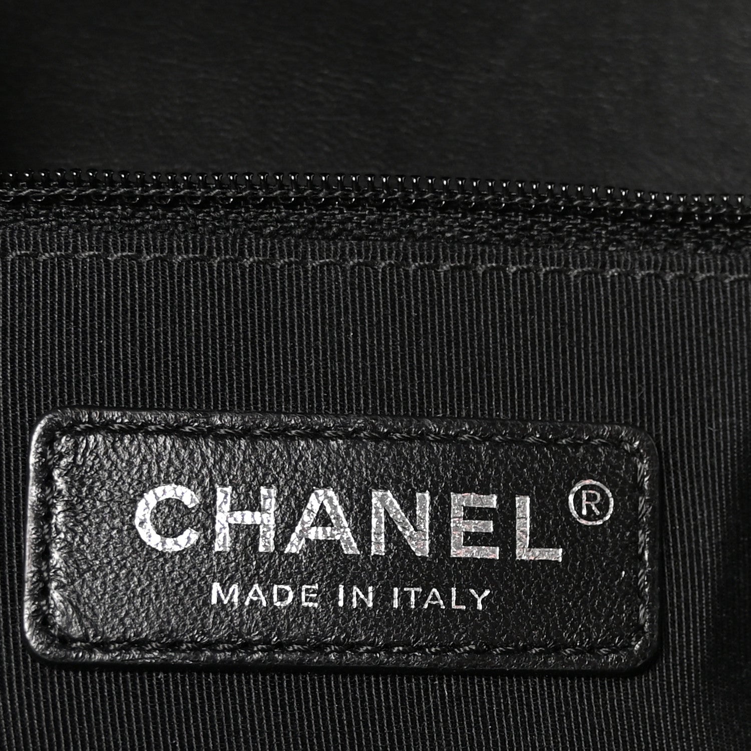 Lambskin Quilted New Medium Boy Flap Black
