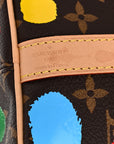 LV X YK Monogram Speedy Bandouliere 25 Multicolor