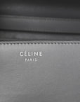 Box Calfskin Medium Classic Box Flap Bag Zinc