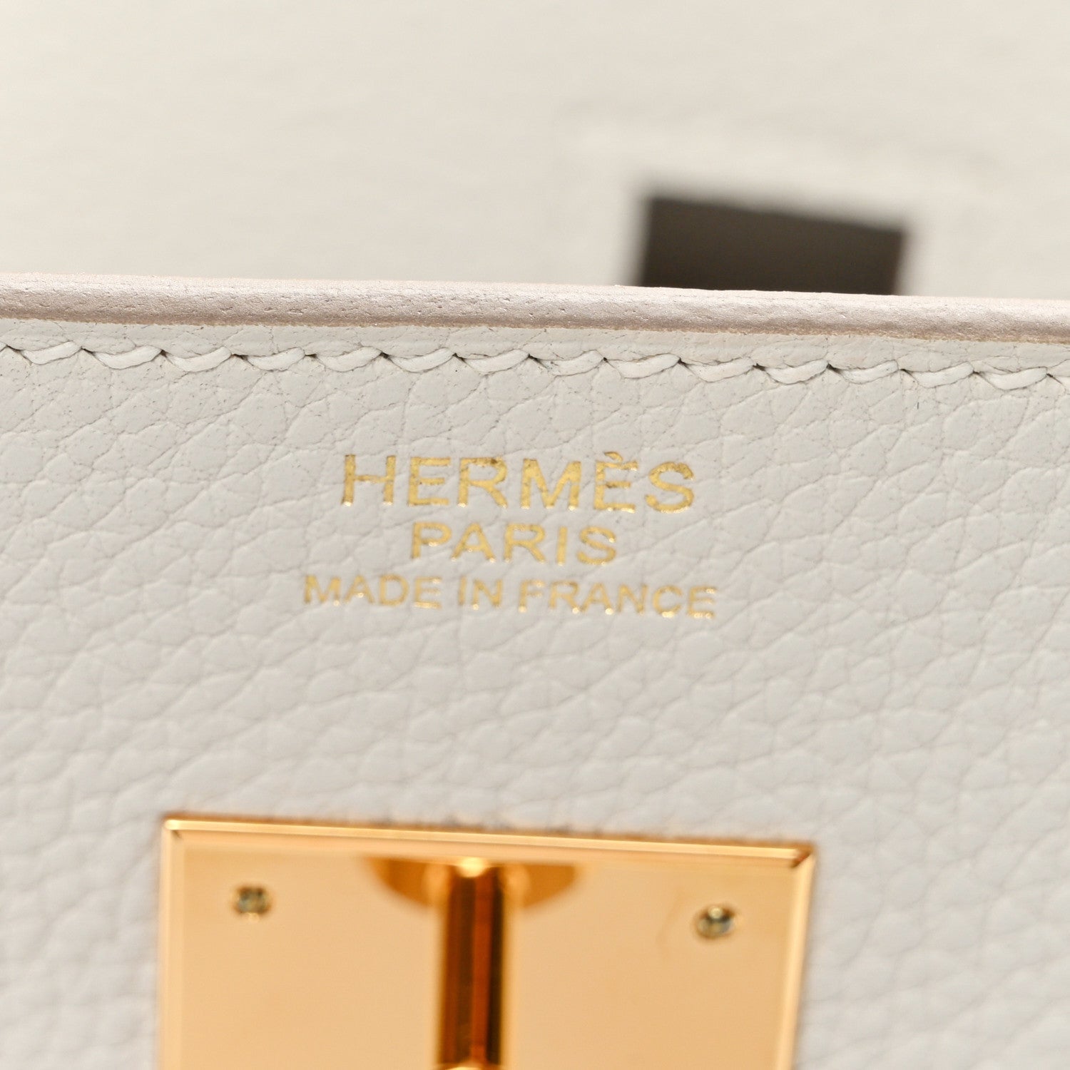 Togo Birkin 30 Gris Pale