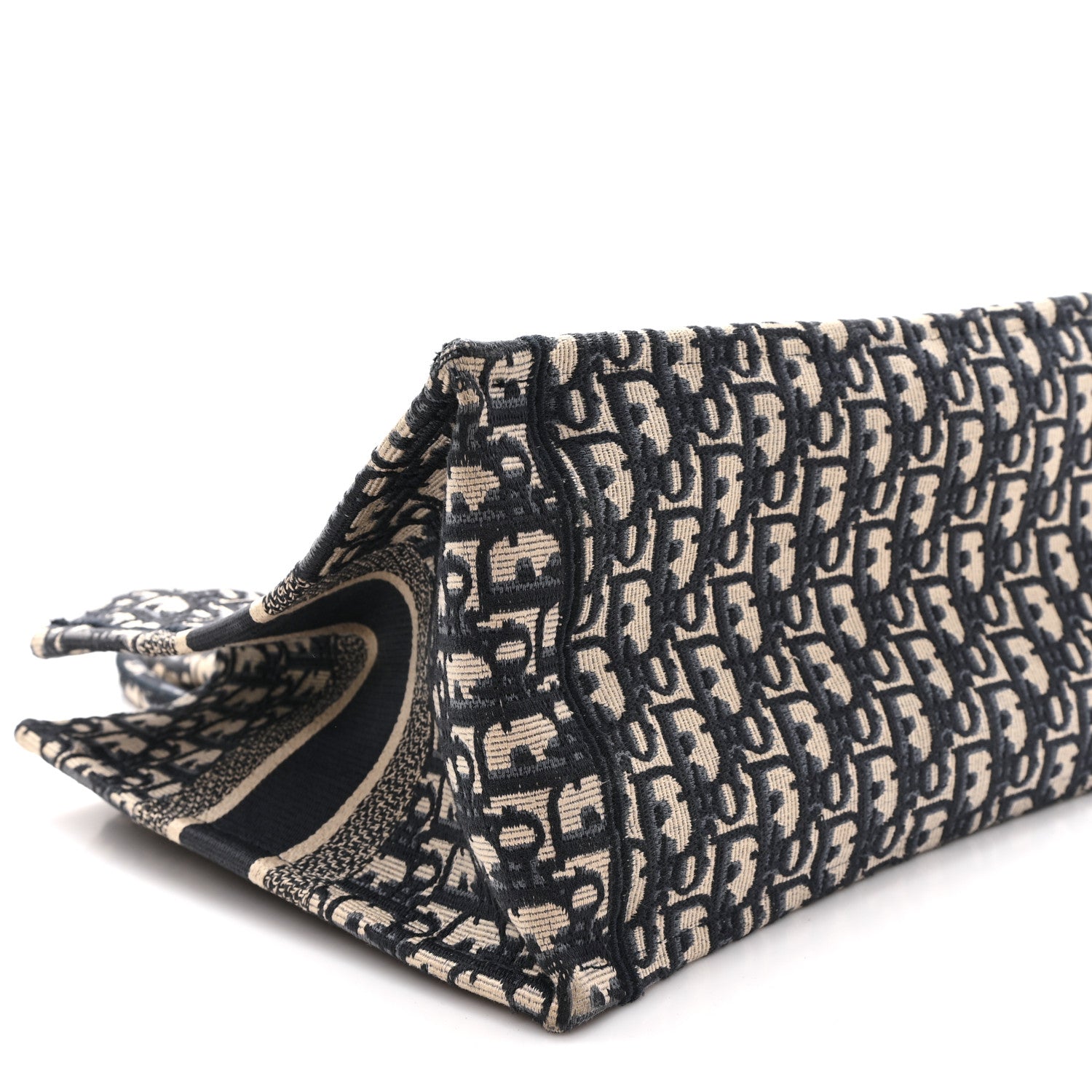 Oblique Medium Book Tote Blue Multicolor