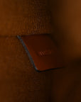 Triomphe Canvas Calfskin Mini Vertical Cabas Tan