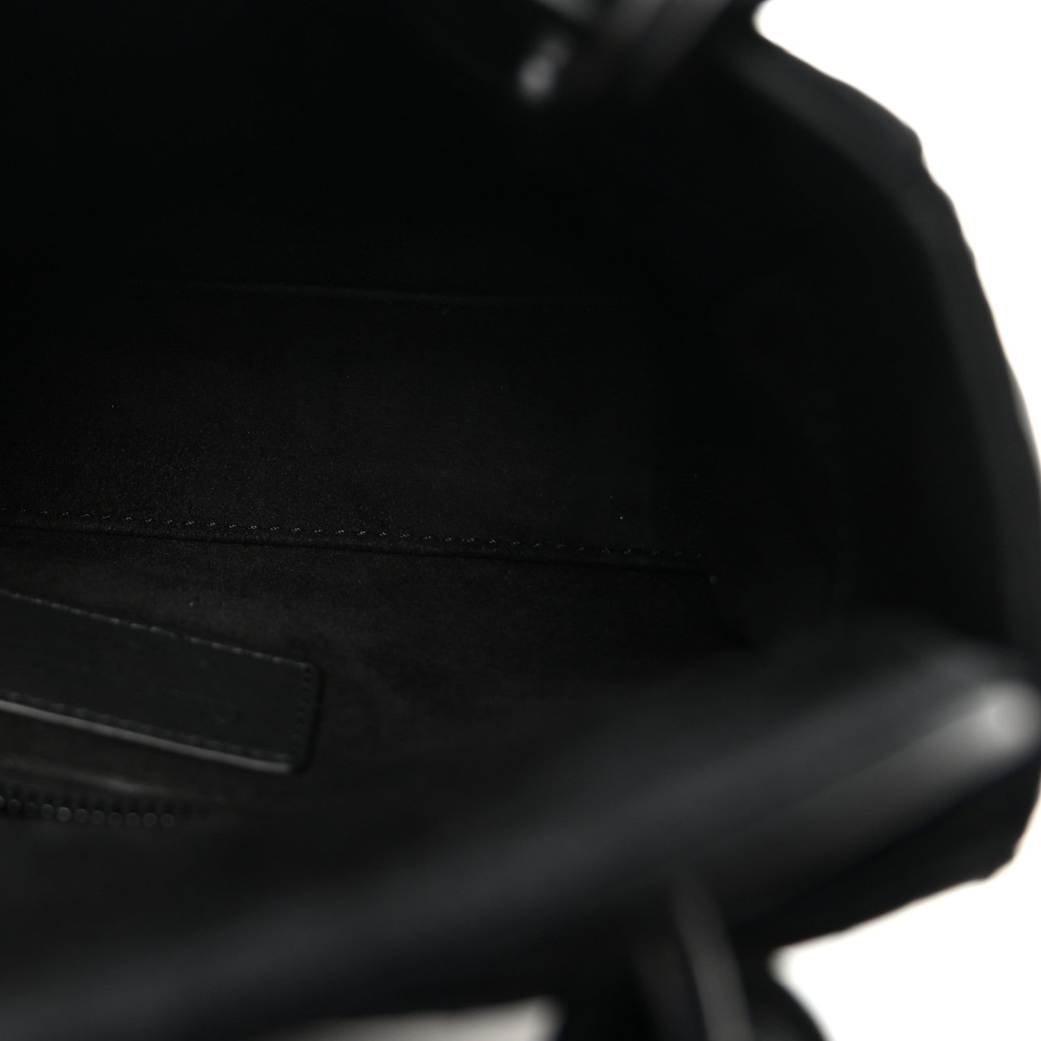 Ultra Matte Calfskin Cannage Mini Lady D1OR Black