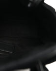 Ultra Matte Calfskin Cannage Mini Lady D1OR Black