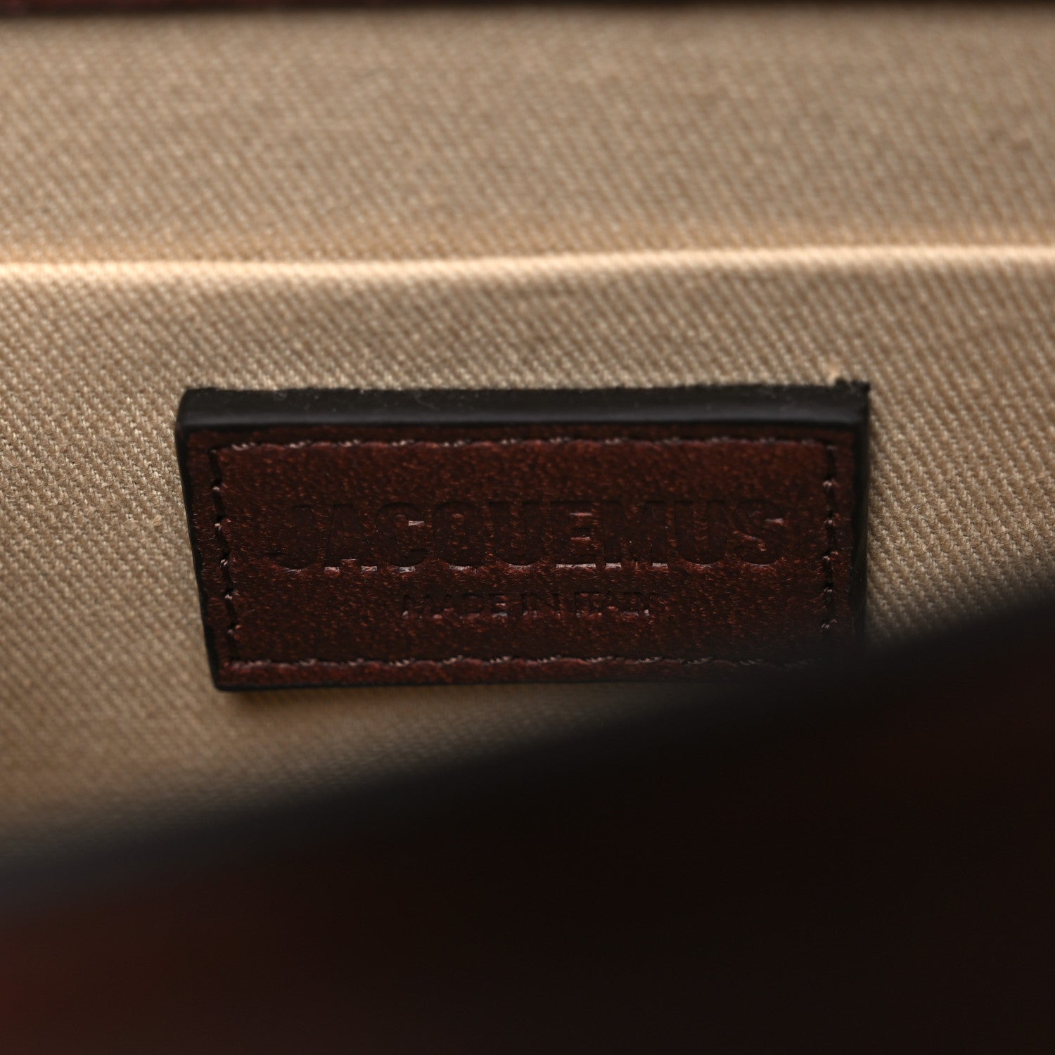 Smooth Calfskin Le Chiquito Moyen Dark Brown