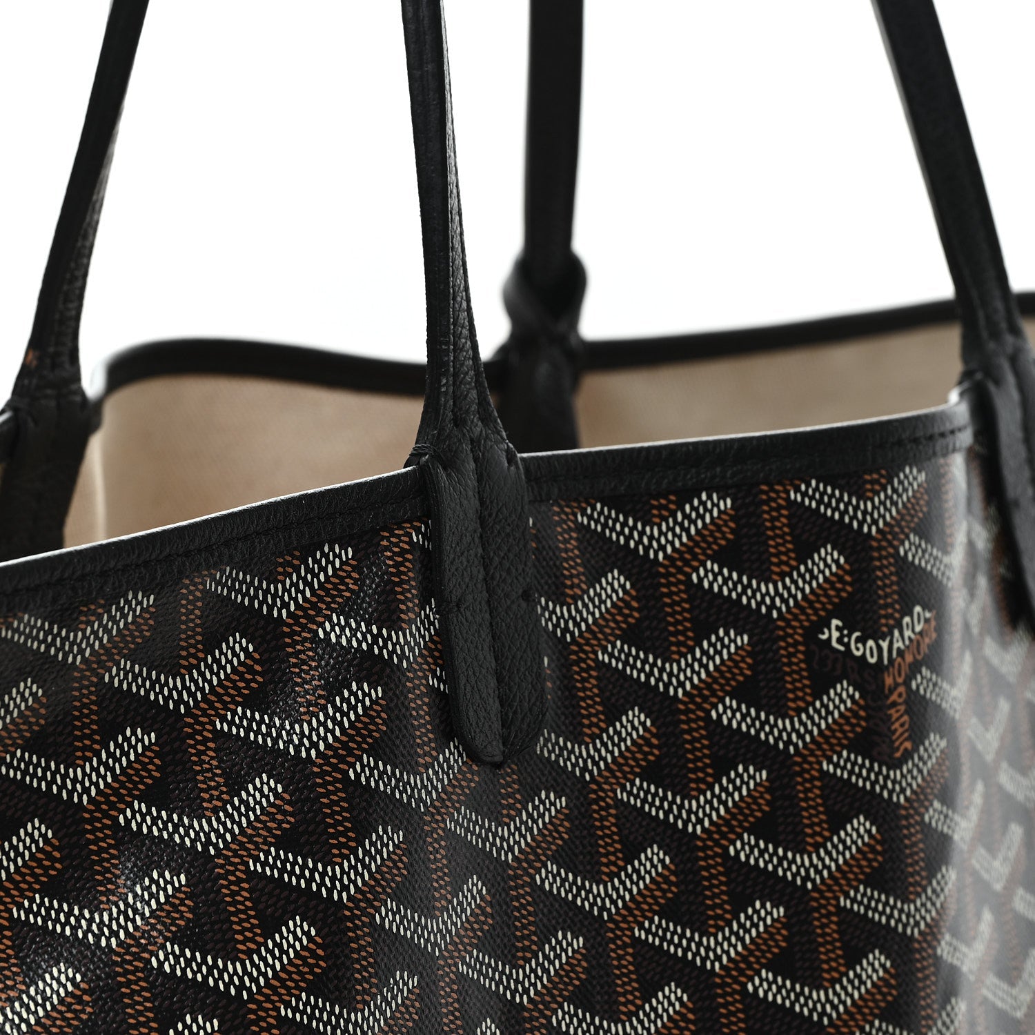 Goyardine Saint Louis PM Black