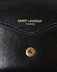 Lambskin Chevron Quilted Mini LouLou Dark Strong Moss
