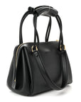 Supple Calfskin Small Madrid Bag Black