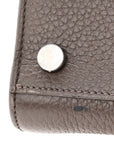Grained Calfskin Baby Sac De Jour Fog