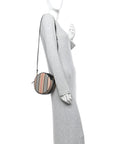 E-Canvas Calfskin Louise Bag Archive Beige