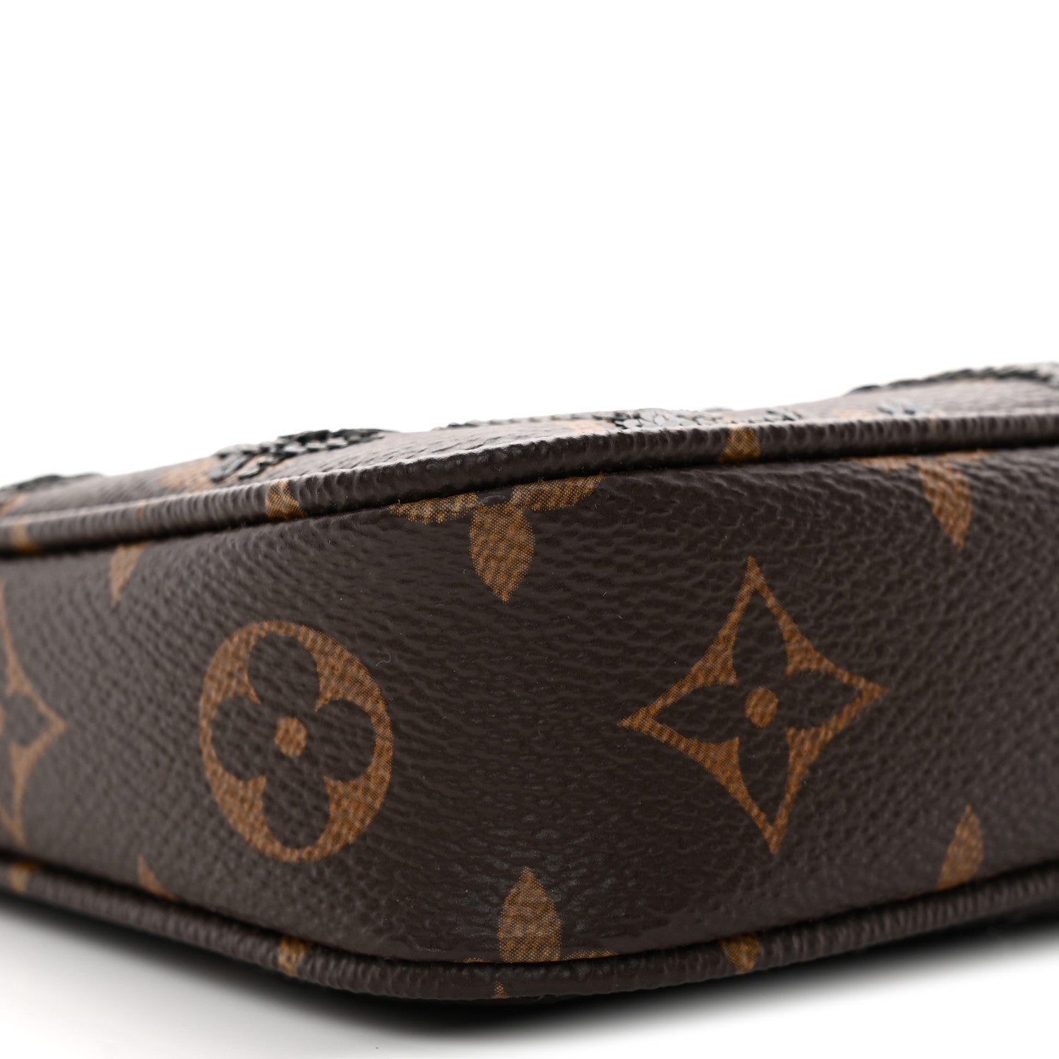 Monogram Sequins Pochette Accessories Black