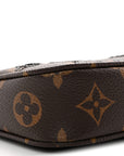 Monogram Sequins Pochette Accessories Black