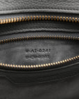 Baby Drummed Calfskin Micro Luggage Kohl