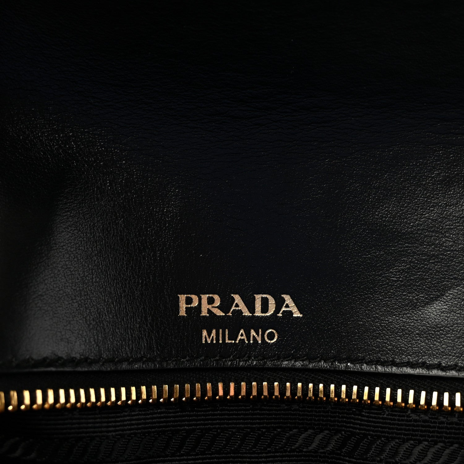 Saffiano Flap Shoulder Bag Black