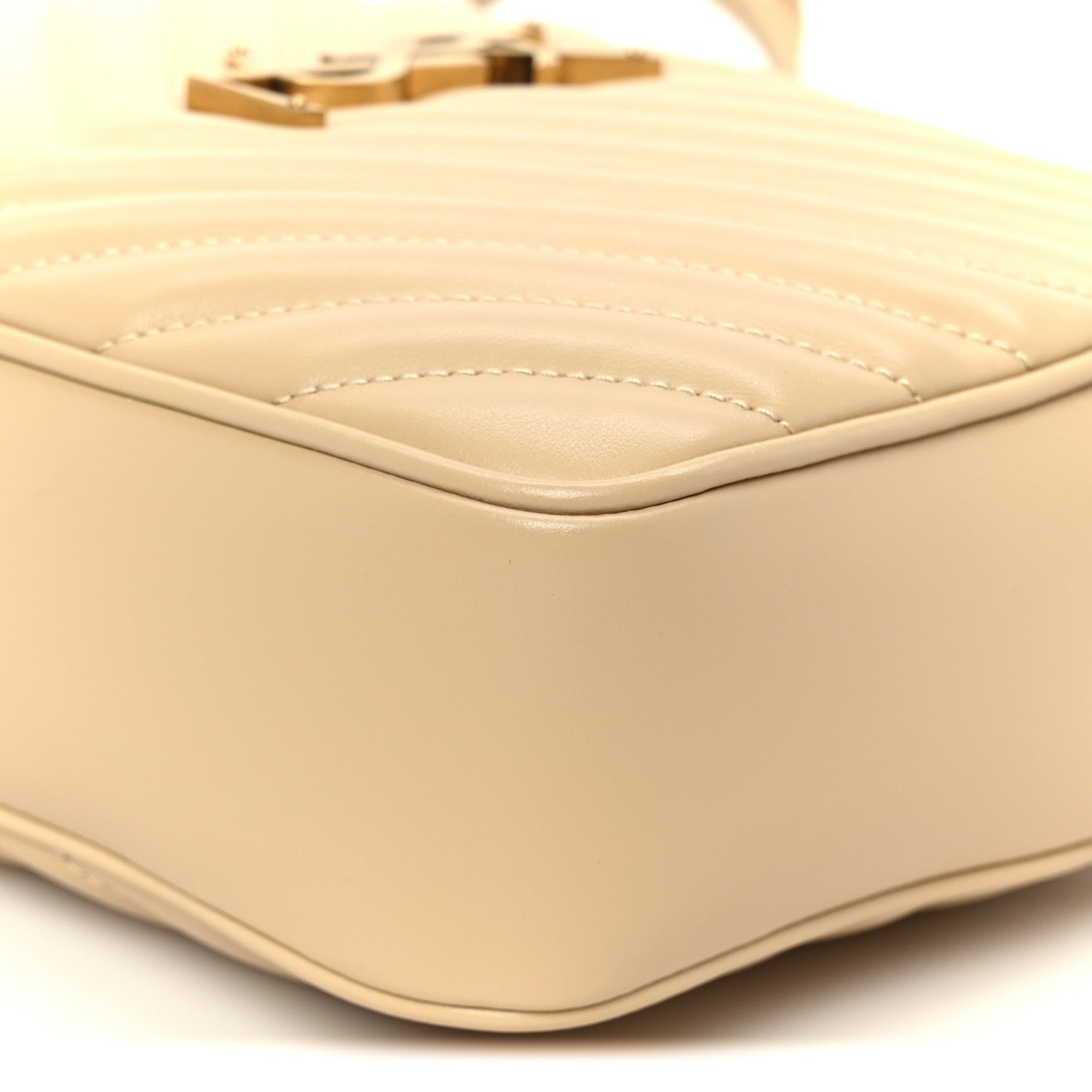 Calfskin Matelasse Monogram Lou Camera Bag Avorio