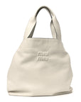 Soft Calf Hobo Bag White