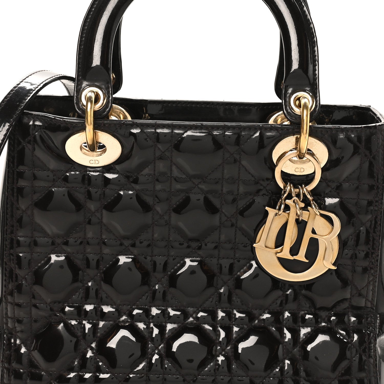 Patent Cannage Medium Lady D1OR Dark Brown