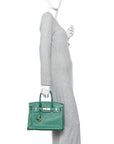 Taurillon Novillo Birkin 30 Vert Vertigo
