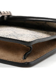 GG Supreme Monogram Super Mini Dionysus Shoulder Bag Taupe