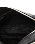 Vitello Daino Soft Camera Crossbody Black