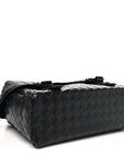 Nappa Intrecciato Postino Messenger Black