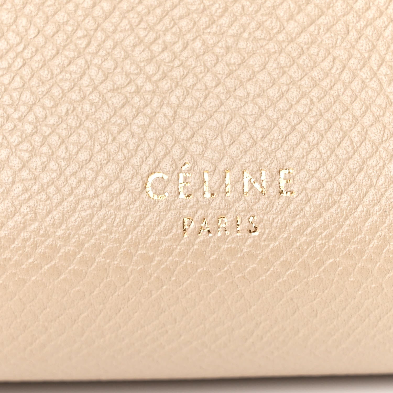 Grained Calfskin Nano Belt Bag Light Taupe